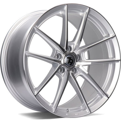 79Wheels SCF-A Silver 18 inch wheels