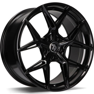 79Wheels SCF-B Gloss Black 18 inch wheels
