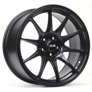 XXR 527- Size 18" Inch Color Flat Matt Black