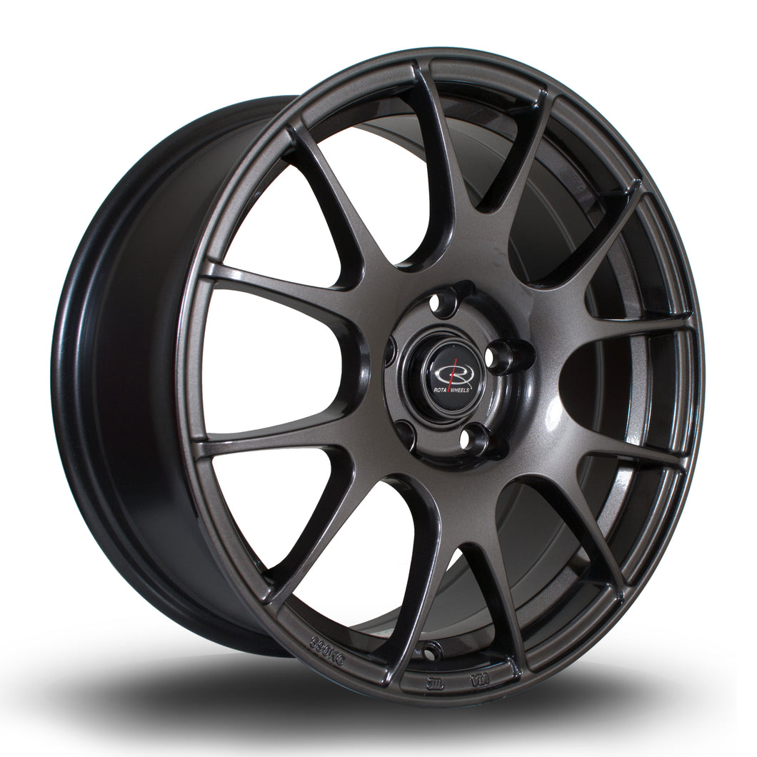 ROTA BLITZ 17'' INCH 100mm GUNMETAL.