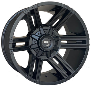 DIRT A.T wheels D102 Matt Black