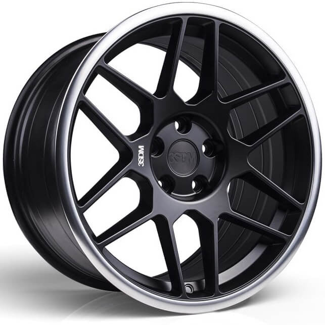 3SDM 0.09 Matt Black Polished 19 Inch Wheels