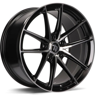 79Wheels SCF-A Black 19 inch wheels