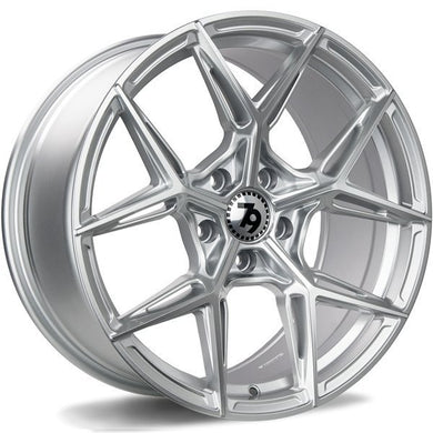 79Wheels SCF-B Silver 19 inch wheels