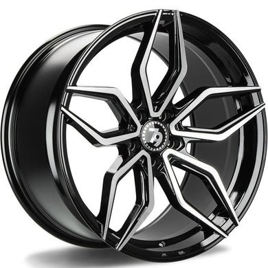 79Wheels SCF-D Black  19 inch wheels