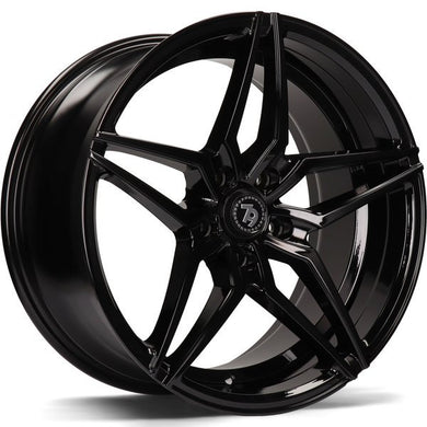 79Wheels SV-A Black 18 inch wheels