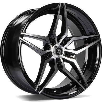 79Wheels SV-A Gloss Black 18 inch wheels