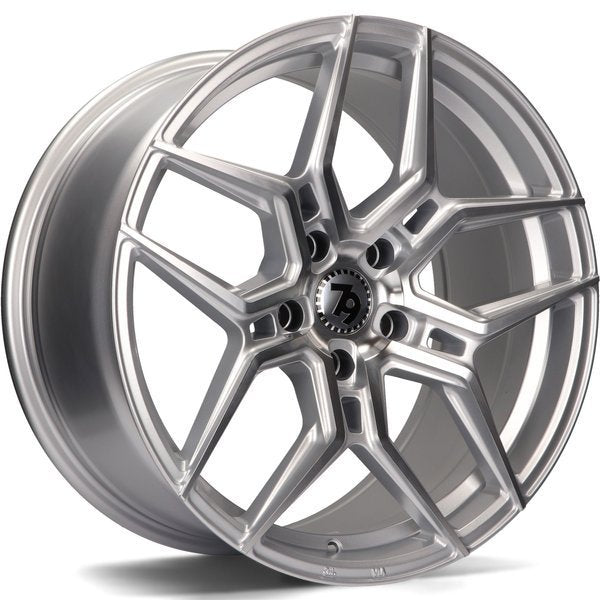 79Wheels SV-B Silver 19 inch wheels