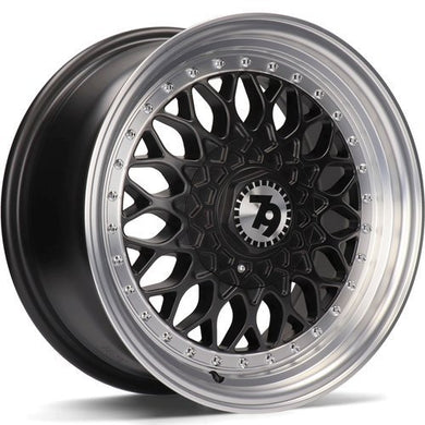79Wheels SV-E Matt Black 17 inch wheels