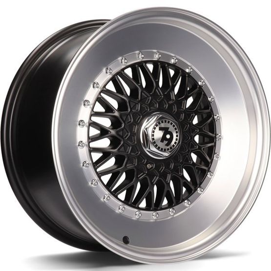 79Wheels SV-F Matt Black 17 inch  wheels
