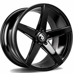 79Wheels SV-N Black 19 inch wheels