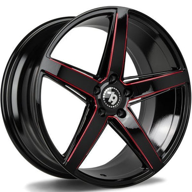 79Wheels SV-N Gloss Black 19 inch alloy wheels