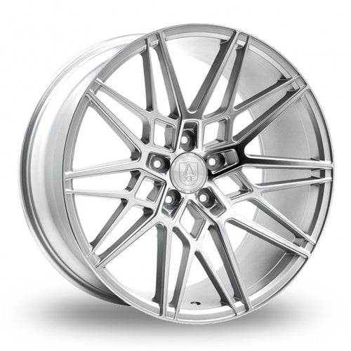 Axe CF1 Silver Polished Wider Rear 9x20 (Front) & 10.5x20 (Rear) Set of 4 alloy wheels - Premier Wheels UK Online