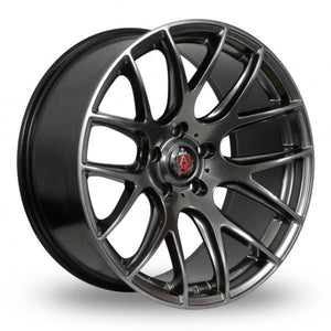 Axe CS Lite Dark Silver  20 Inch Set of 4 alloy wheels - Premier Wheels UK Online