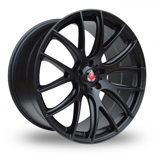 Axe CS Lite Matt Black Wider Rear 8.5x19 (Front) & 9.5x19 (Rear) Set of 4 alloy wheels - Premier Wheels UK Online