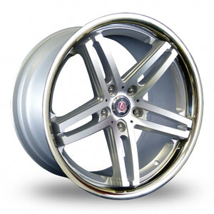 Axe EX11 (Special Offer) Silver Polished  19 Inch Set of 4 alloy wheels - Premier Wheels UK Online