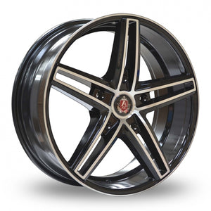 Axe EX14 Black Polished 20 Inch wheels