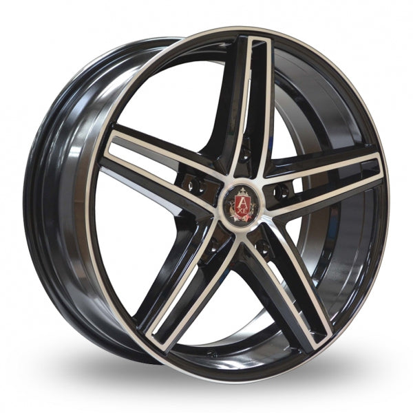 Axe EX14 Transit Black Polished  20 Inch Set of 4 alloy wheels - Premier Wheels UK Online