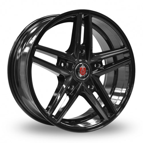 Axe EX14 Transit Gloss Black  18 Inch Set of 4 alloy wheels - Premier Wheels UK Online