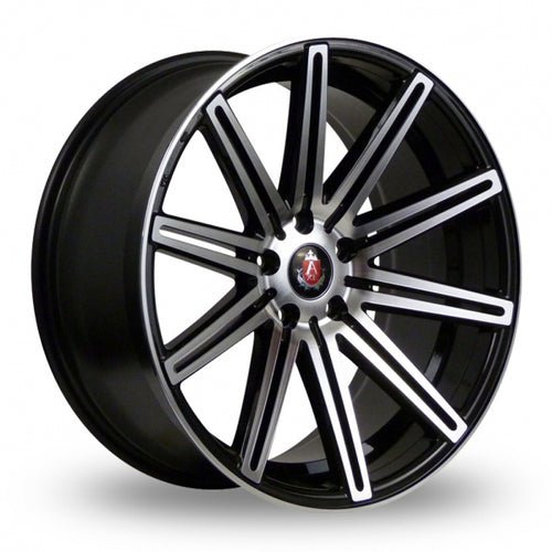 Axe EX15 Black Polished  18 Inch Set of 4 alloy wheels - Premier Wheels UK Online