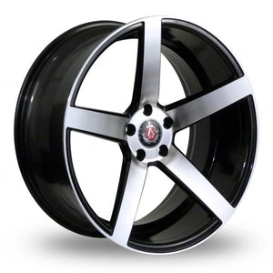 Axe EX18 Black Polished 20 Inch wheels