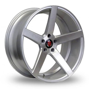 Axe EX18 Silver Polished Wider Rear 20 Inch Set of 4 alloy wheels - Premier Wheels UK Online