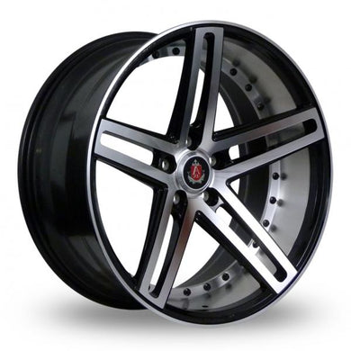 Axe EX20 Black Polished 20 Inch alloy wheels