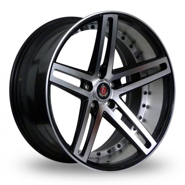 Axe EX20 Black Polished 22 Inch wheels