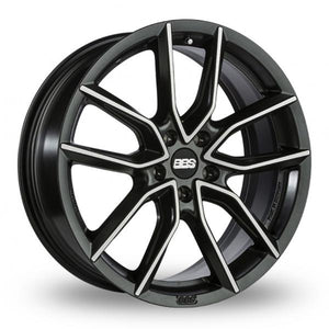BBS XA Matt Black Polished  18 Inch Set of 4 alloy wheels - Premier Wheels UK Online