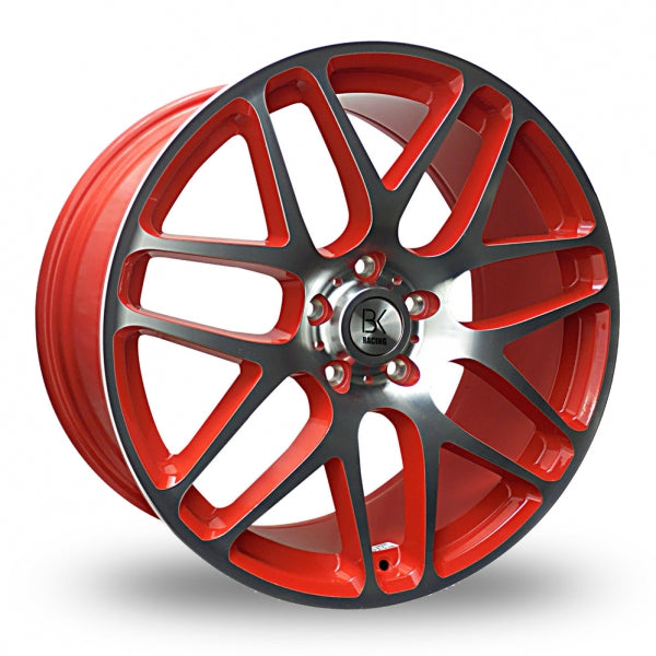 BK Racing 170 Red  18 Inch Set of 4 alloy wheels
