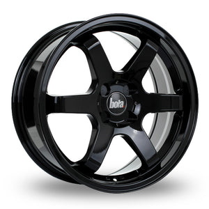 Bola B1 Gloss Black 18 Inch Wheels