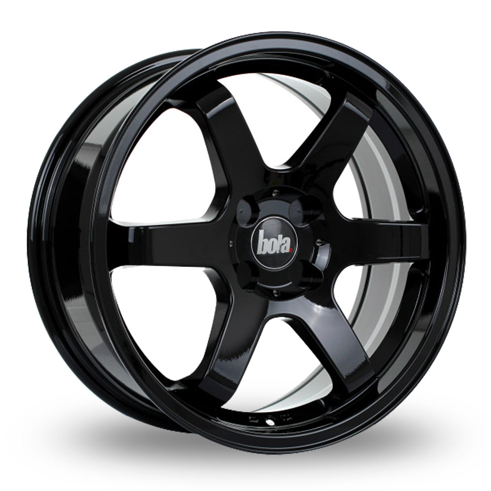 Bola B1 Gloss Black 18 Inch Wheels