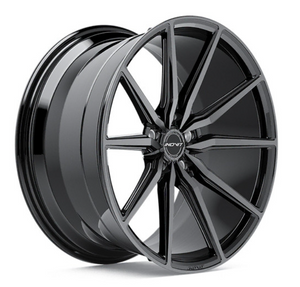 Inovit Frixion 5 Satin Black Polished Tinted 19 Inch 9.5J Set of 4 alloy wheels