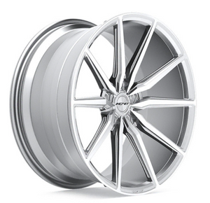 Inovit Frixion 5 Satin Silver Polished Tinted 19 Inch 9.5J Set of 4 alloy wheels
