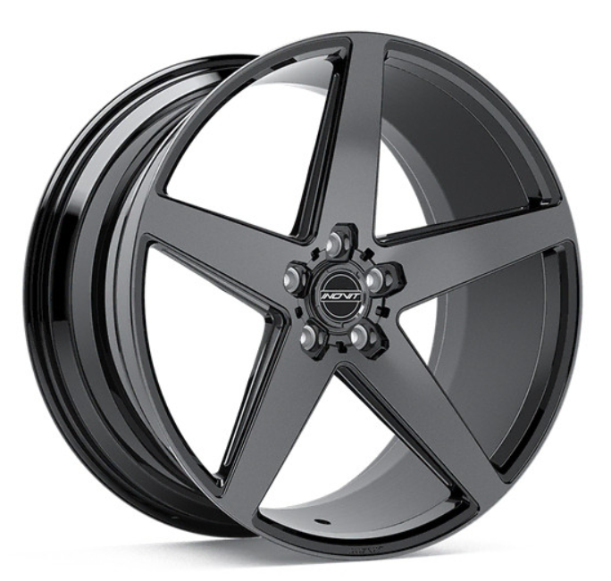 Inovit Rotor Satin Black Polished Tinted 20 Inch 8.5J Set of 4 alloy wheels