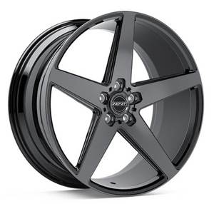 Inovit Rotor Satin Black Polished Tinted 22 Inch 10.5J Set of 4 alloy wheels