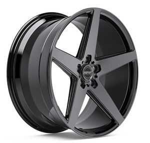 Inovit Rotor Satin Black Polished Tinted 20 Inch 10J Set of 4 alloy wheels