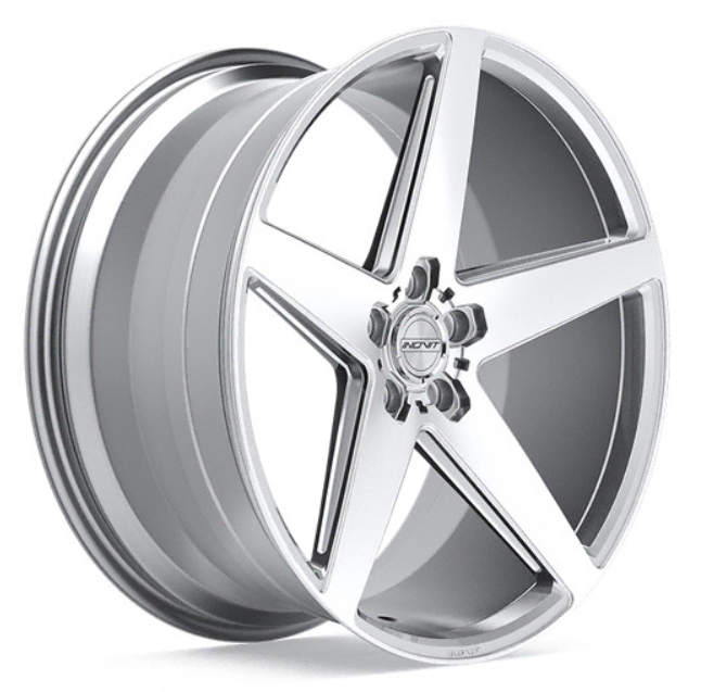 Inovit Rotor Satin Silver Polished Tinted 20 Inch 8.5J Set of 4 alloy wheels