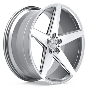 Inovit Rotor Satin Silver Polished Tinted 22 Inch 9J Set of 4 alloy wheels