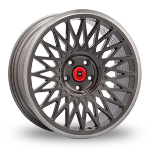 Ispiri CSR-FF4 Grey Wider Rear 8.5x19 (Front) & 9.5x19 (Rear) Set of 4 alloy wheels