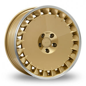 Ispiri Gold Polished 18 Inch alloy wheels