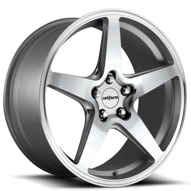 Rotiform Gloss Silver 18 inch wheels