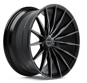 Inovit Torque Satin Black Machined Face 19 Inch 8.5J Set of 4 alloy wheels