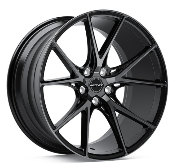 Inovit Speed Satin Black 19 Inch 9.5J Set of 4 alloy wheels