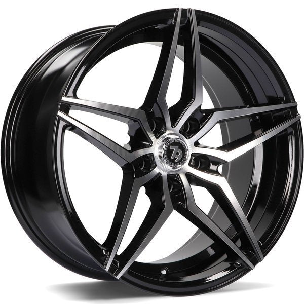 79Wheels SV-A 18 inch Gloss Black Polished Face
