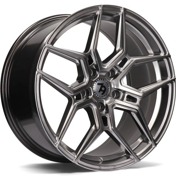 79Wheels SV-B 19 inch Diamond Hyper Black