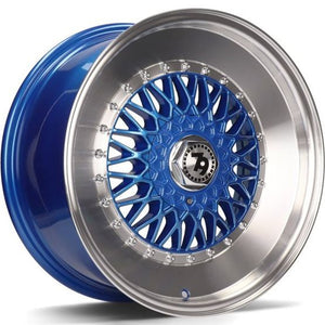 79Wheels SV-F 16 inch Blue Polished Lip