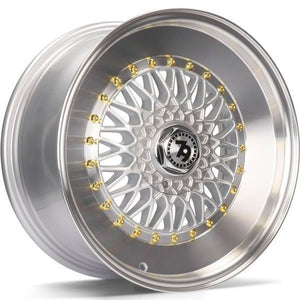 79Wheels SV-F 17 inch Silver Polished Lip