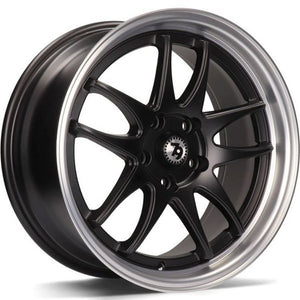 79Wheels SV-I 16 inch Matt Black Polished Lip