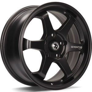 79Wheels SV-J 16 inch Matt Black